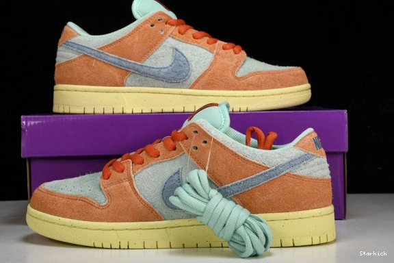 Rise Orange  Emerald Low Dunk DV5429-800  SB Nike 1227